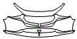 Bumper Kit pattern for the 2021 Mazda MAZDA3 Hatchback
