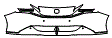 Bumper Kit pattern for the 2026 Honda Prelude