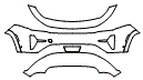 Bumper Kit pattern for the 2025 Jeep Wagoneer S