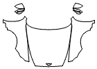 Full Hood, Fender and Mirror Kit pattern for the 2027 Bentley Continental GT