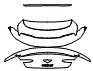 Trunk Lid Kit pattern for the 2027 Bentley Continental GT