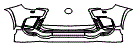 Bumper Kit pattern for the 2026 Lexus LX