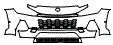 Bumper Kit pattern for the 2026 Toyota RAV4