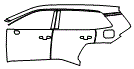 Door and Rear Fender Kit pattern for the 2026 Toyota RAV4