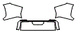 Rear Bumper Kit pattern for the 2026 Toyota RAV4