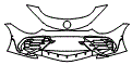 Bumper Kit pattern for the 2026 Mercedes Benz AMG PURESPEED