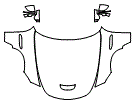 Full Hood, Fender and Mirror Kit pattern for the 2026 Mercedes Benz AMG PURESPEED