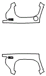 Outer Bed Panel Kit pattern for the 2026 Toyota Tacoma