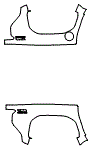 Outer Bed Panel Kit pattern for the 2026 Toyota Tacoma