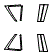 B-Pillar and C-Pillar Kit pattern for the 2026 Honda Prologue