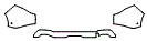 Rear Bumper Kit pattern for the 2027 Kia Sportage Hybrid