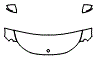 Hood, Fender and Mirror Kit pattern for the 2027 Mercedes Benz GLB Electric
