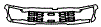 Grille Kit pattern for the 2026 Ford F-150
