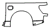 Outer Bed Panel Kit pattern for the 2026 Ford F-150