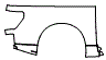Outer Bed Panel Kit pattern for the 2026 Ford F-150