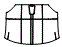 Roof Kit pattern for the 2027 Chevrolet Corvette