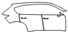 Door and Rear Fender Kit pattern for the 2026 Mazda CX-5 (Canada)