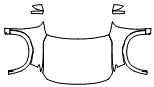 Full Hood, Fender and Mirror Kit pattern for the 2026 Mazda CX-5 (Canada)