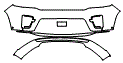 Bumper Kit pattern for the 2026 Jeep Grand Wagoneer L