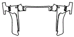 Full Fender Kit pattern for the 2026 Jeep Gladiator