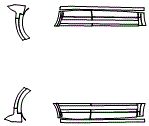 Rocker Panel Kit pattern for the 2026 Porsche Cayenne