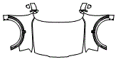 Full Hood, Fender and Mirror Kit pattern for the 2027 Kia Telluride