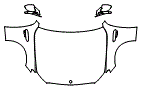 Full Hood, Fender and Mirror Kit pattern for the 2027 Mercedes Benz E-Class