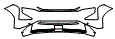 Bumper Kit pattern for the 2027 Kia EV5