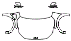 Full Hood, Fender and Mirror Kit pattern for the 2026 Kia EV4