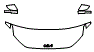 Hood, Fender and Mirror Kit pattern for the 2026 Kia EV4