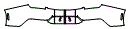 Rear Bumper Kit pattern for the 2026 Ford Mustang
