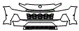 Bumper Kit pattern for the 2026 Toyota RAV4