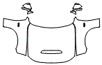 Full Hood, Fender and Mirror Kit pattern for the 2027 Dodge Charger