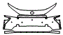 Bumper Kit pattern for the 2026 Toyota bZ Woodland