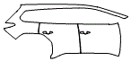 Door and Rear Fender Kit pattern for the 2027 Subaru Trailseeker