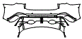 Rear Bumper Kit pattern for the 2027 Audi RS5 Avant