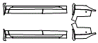 Rocker Panel Kit pattern for the 2027 Infiniti QX80