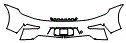 Rear Bumper Kit pattern for the 2027 Porsche 911 (992.2)