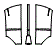 Roof Kit pattern for the 2027 Chevrolet Corvette