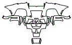 Rear Bumper Kit pattern for the 2026 Ferrari 12Cilindri