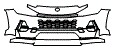 Bumper Kit pattern for the 2026 Toyota RAV4
