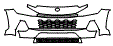 Bumper Kit pattern for the 2026 Toyota RAV4