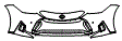 Bumper Kit pattern for the 2026 Lexus IS