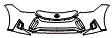 Bumper Kit pattern for the 2026 Lexus IS