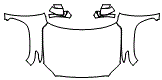 Full Hood, Fender and Mirror Kit pattern for the 2026 Toyota Tundra