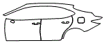Door and Rear Fender Kit pattern for the 2026 Toyota Camry