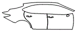 Door and Rear Fender Kit pattern for the 2026 Toyota Camry