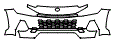 Bumper Kit pattern for the 2026 Toyota RAV4