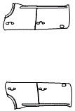 Door Kit pattern for the 2026 Toyota Crown Signia
