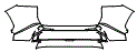 Rear Bumper Kit pattern for the 2026 Toyota RAV4 Plug-in Hybrid